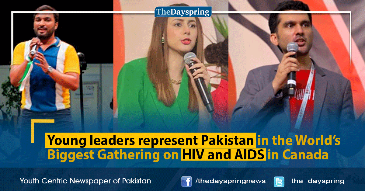 Young leaders represent Pakistan in the World’s Biggest Gathering on HIV and AIDS in Canada

Click to read: thedayspring.com.pk/young-leaders-…

#thedayspring #AIDS2022 #Pakistan