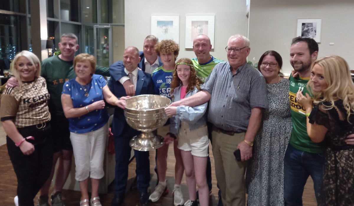 jasonmcgahan1's tweet photo. What an incredible and unforgettable week, heartfelt gratitude to all the coaches &amp; players throughout my journey who have made this happen. Great memories made for life 🏆#allirelandchampions #kerry https://t.co/ht8yKamYsq