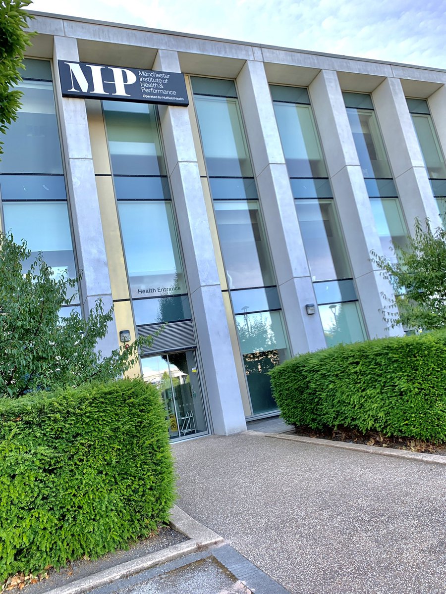 Exciting few weeks with meetings &amp; training at my new workplace from September! The Manchester Institute of Health &amp; Performance ✨💪🏽  #mihp #majortrauma #rehabilitation #nhs #physiotherapy <a href="/NuffieldHealth/">Nuffield Health</a> @srftphysio