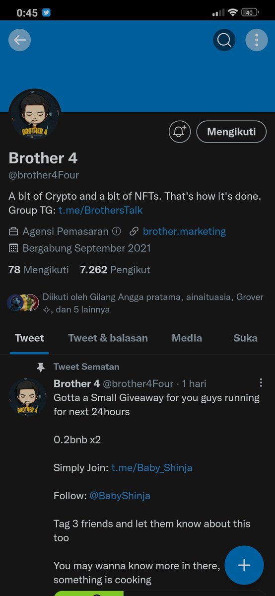 baasith95's tweet photo. @furrincrypto @brother4Four Done https://t.co/OpMhXSgU8y
