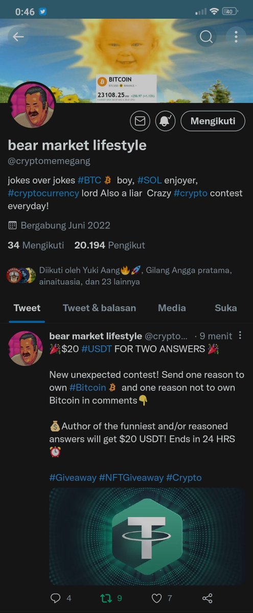baasith95's tweet photo. @furrincrypto @cryptomemegang Done https://t.co/CbWGGReHCD