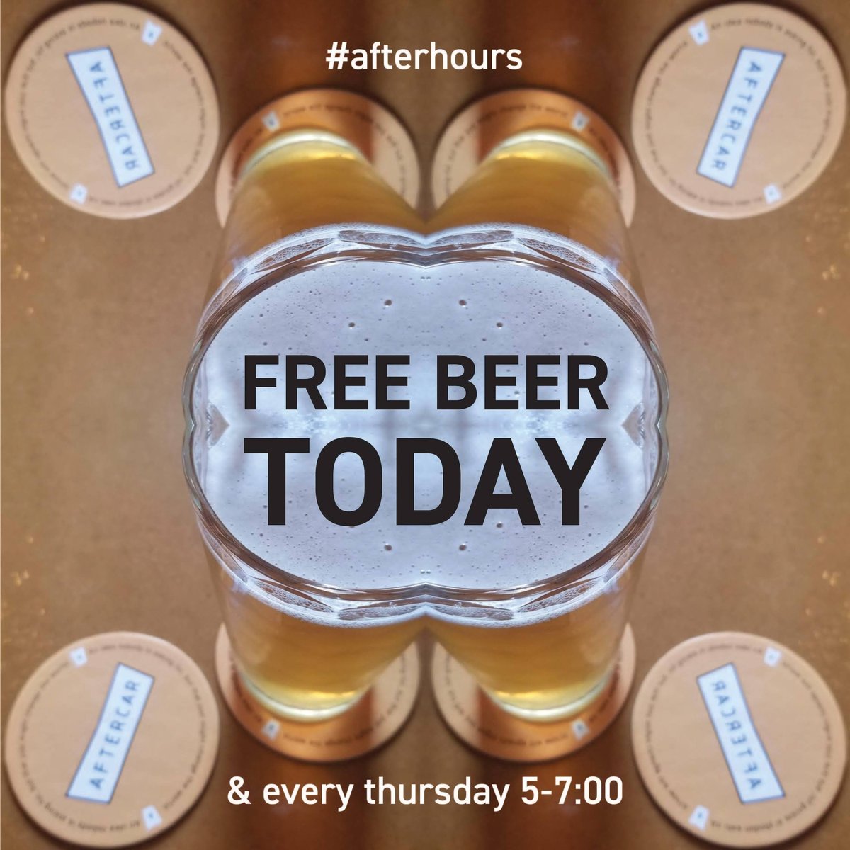 Today, in only 3 hours. #aftercar cc: <a href="/aftercarbar/">Aftercar</a> <a href="/generatoratl/">Generator</a>