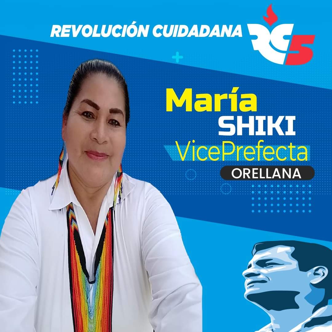 willanRSC's tweet photo. #IdentidadCultural 

Revolucionaria activa #MariaShiki la señora Viceprefecta de Orellana representando al colectivo de las Nacionalidades que nunca fueron consideradas.

#UneteALaRC5 es tu oportunidad para salvar al Ecuador Ahora. https://t.co/lJOKu3zNWz