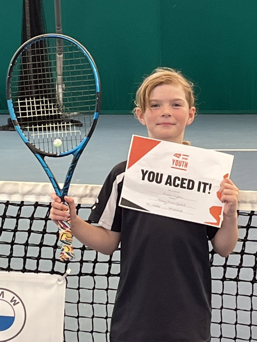 RheaCrighton1's tweet photo. So proud, Amelia played beautifully today @ Torbay 9U G3, she won 3/4 matches in her group then lost 5-7, 5-7 in the semi finals to the top seed and overall winner coming 3rd or 4th. @Devontennis @AtlanticRacquet @TeamTarkaTennis @Dandoeslearning @JimmyC3181 @Vassiliawillia2 https://t.co/Y4BNYinXjD