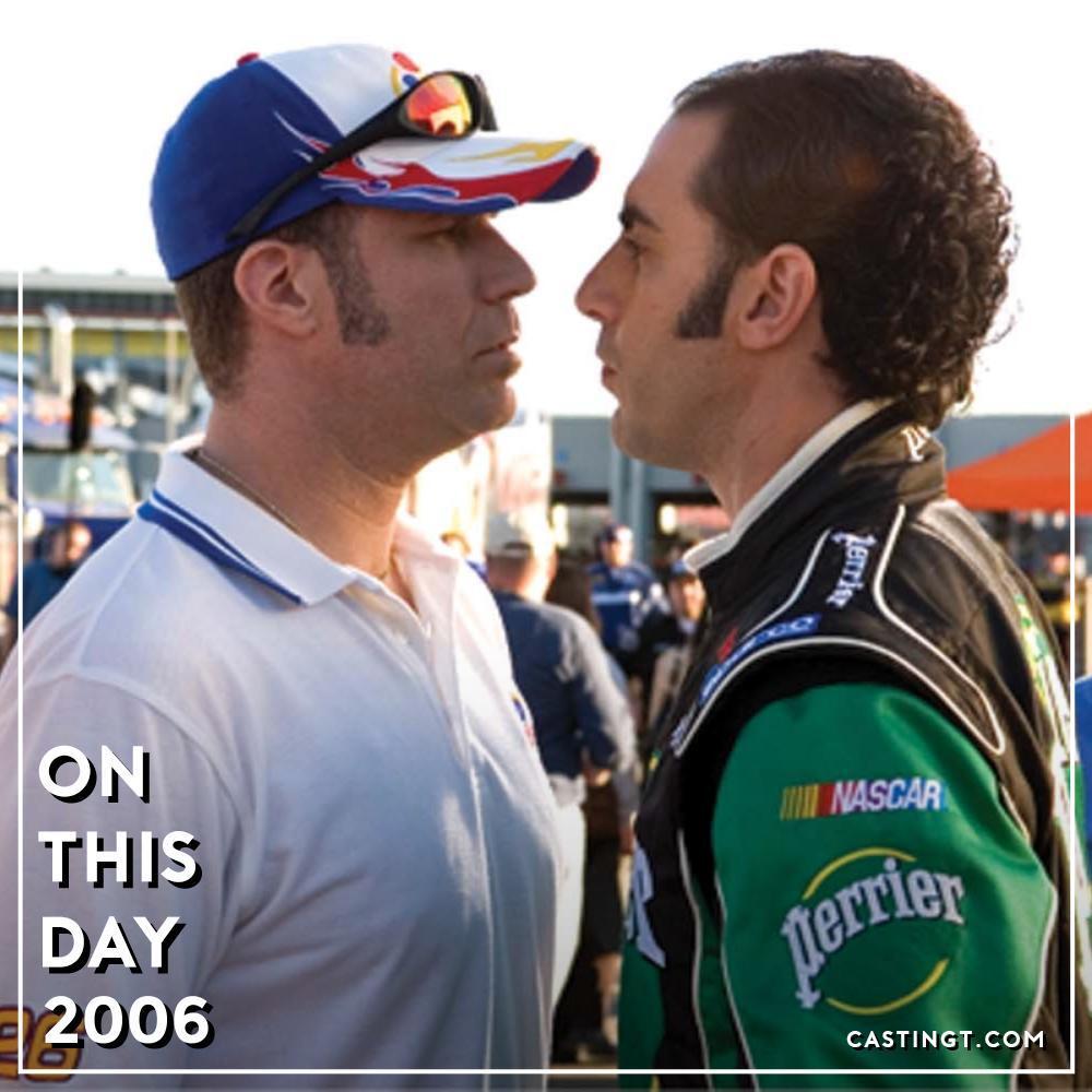onthisdayofcl's tweet photo. 16 years ago today, Talladega Nights was released!
Follow @officialonthisday for updates
#OnThisDay #OTD #CastingTalent #TalladegaNights #WillFerrell #AmyAdams #JaneLynch #SachaBaronCohen #JohnC.Reilly #MichaelClarkeDuncan #AndyRichter #LeslieBibb #GaryCole #AdamMcKay #Pat… https://t.co/TguX0Q9ffo