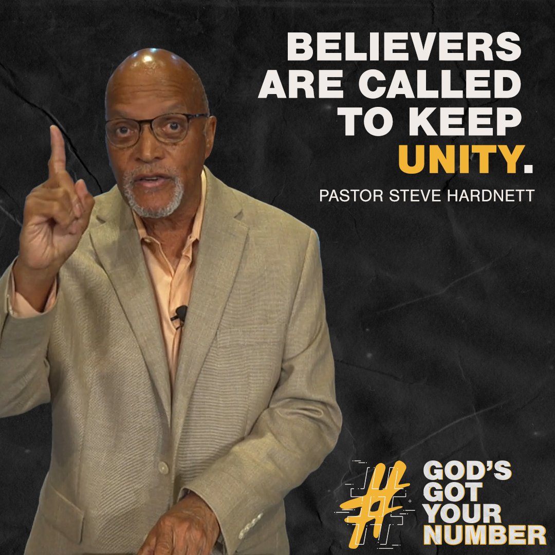 Don't break the unity that God creates.