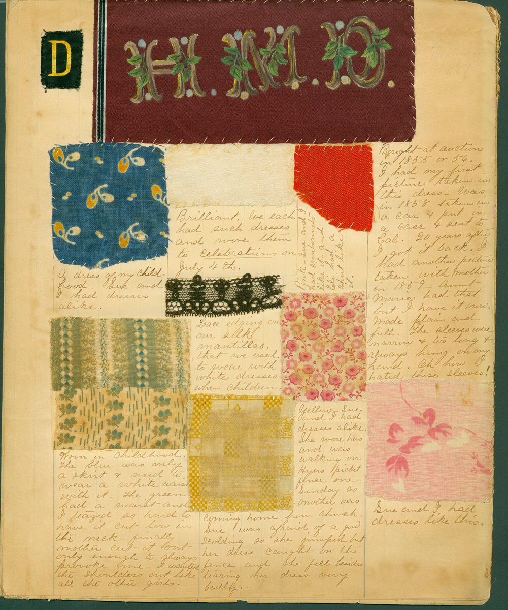 Another week, another #VictorianSamplings episode! This time, we explore the tales that c19 textiles can tell. Tune in to hear a fascinating account of how a woman used scraps of clothing to tell her story. #CraftingCommunities #Textiles