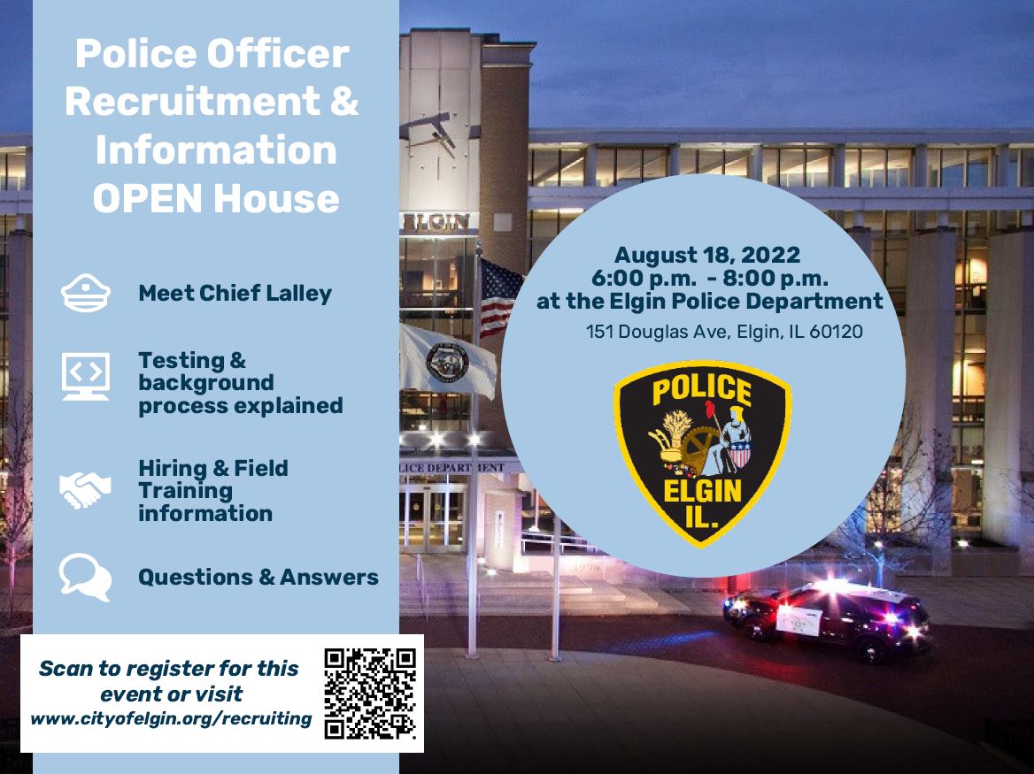 Elgin IL Police Dept on Twitter "Thinking about applying to EPD? We