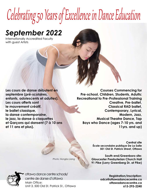 Fall 2022-23 year is almost here!
Fee &amp; class schedules coming soon...
#ballet #Ottawa #danceschools #RAD