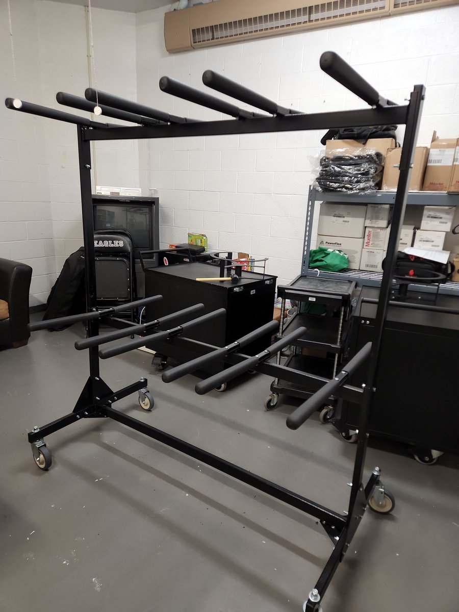 ATJuarez86's tweet photo. Other duties as assigned: Putting the chair cart together. 
#ATsdoitall https://t.co/FGD4bsbhLo