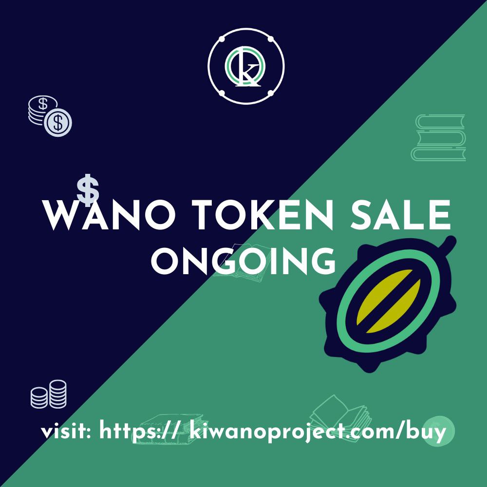 KiwanoSwap.io Token Sale Ongoing 

TOKEN SALE INFORMATION :

kiwanoproject.com/buy

Token Info:
Token: KIWANO
Ticker: WANO
Total Supply: 250,000,000
Industry: DEFI, FINANCE.
Network: Binance Smart Chain

Contract:
 bscscan.com/token/0x4eec1d… ✔️