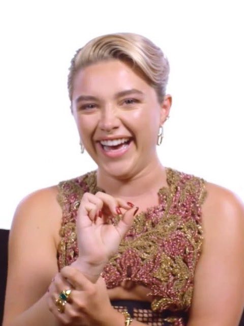 Cat On Twitter florence Pugh Also Known As The Cutest Person Ever 