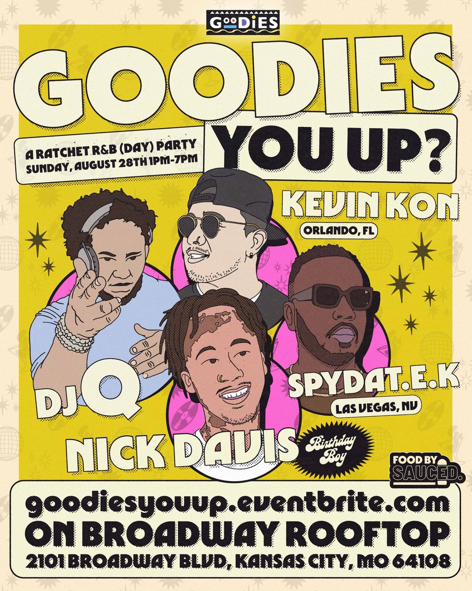 Goodies really taking it to the next level CC: <a href="/DJQ_KC/">Randle Resistance</a> @itsKevinKon <a href="/SpydaTEK/">TEKZILLA</a> @goodiespartykc 

goodiesyouup.eventbrite.com