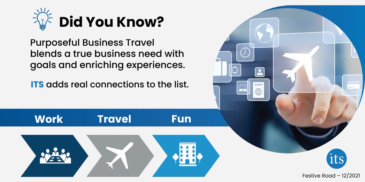 Leading with purpose lets companies balance travel, environment, and the needs of their business travelers. Travel technology brings it all together. #BusinessTravel #PurposefulTravel #TripEasy