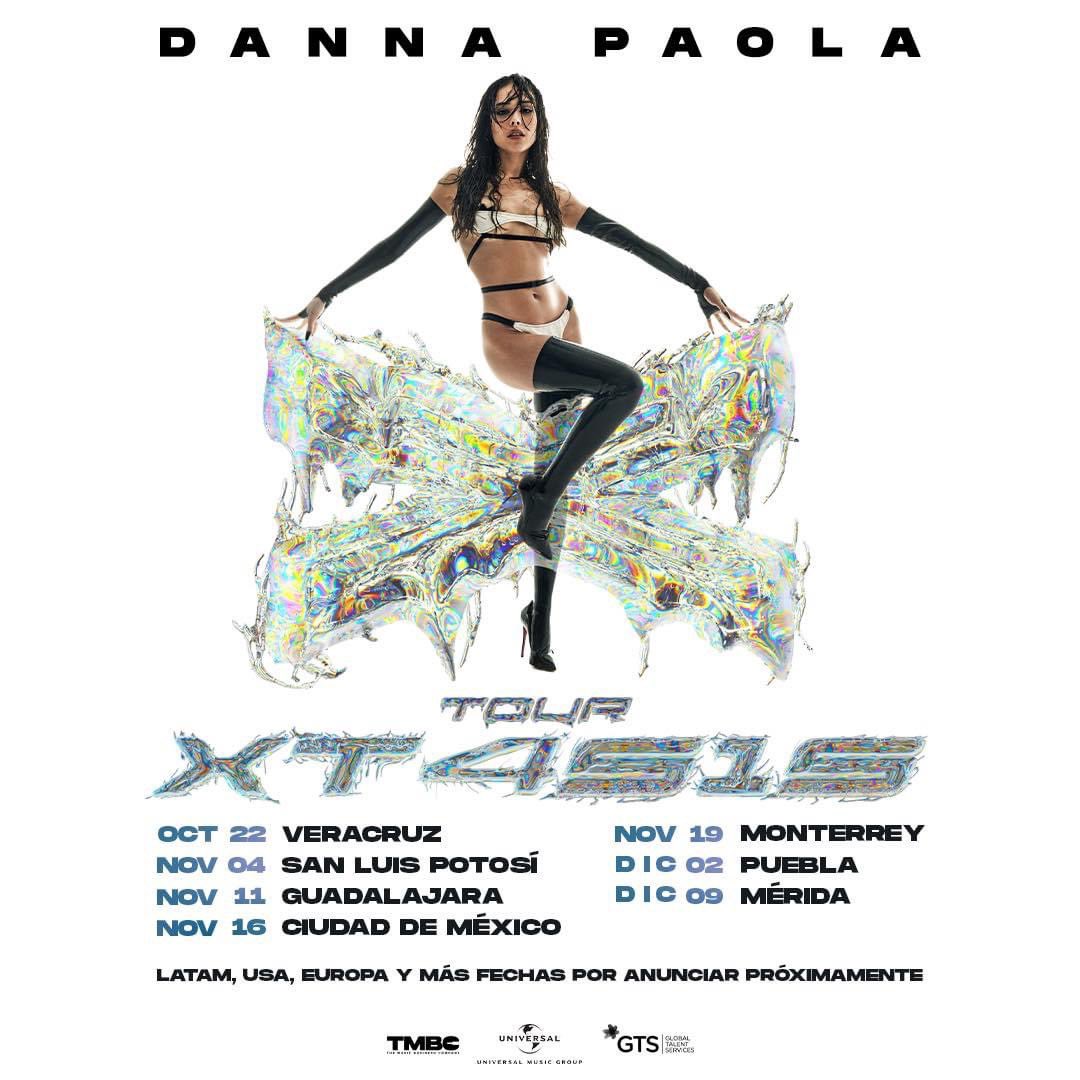 RPProduccionesO's tweet photo. Llega @dannapaola a tierras #poblanas con su tour “XT4515” el próximo 02 de Diciembre 

#puebla #DannaPaola #Puebla #Mexico #Veracruz #Merida #Monterrey https://t.co/kiZsp3OLnv
