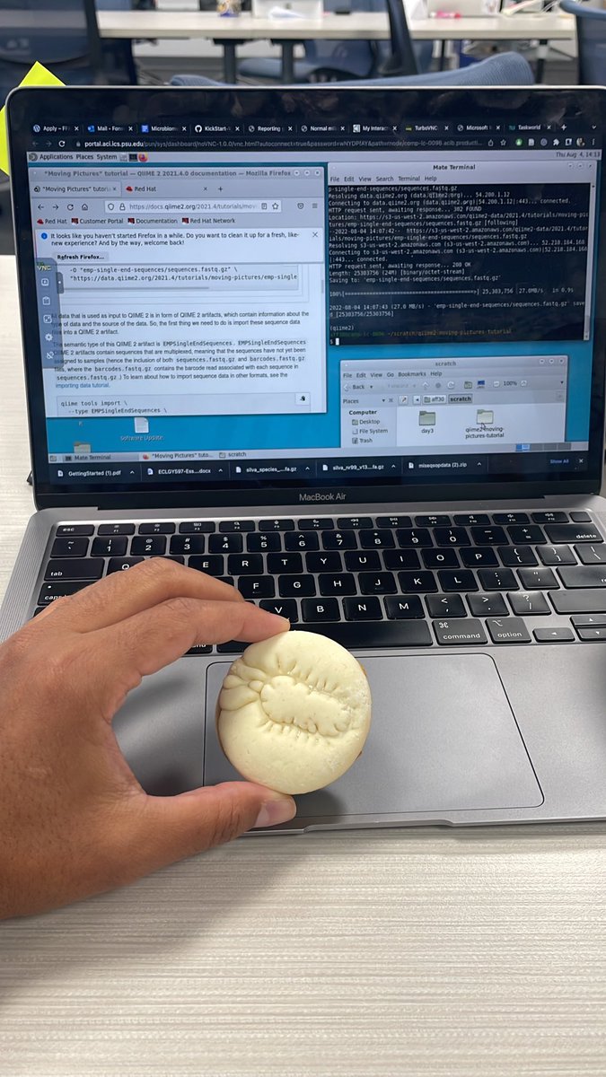 Ana Fonseca (@acffonseca) on Twitter photo Learning and having lots of fun attending the KickStart-workshop-2022 Penn-state-microbiome center! #salmonellacookie <a href="/PSUmBiome/">One Health Microbiome Center</a> <a href="/dasatpennstate/">PSU Animal Science</a> Learning and having lots of fun attending the KickStart-workshop-2022 Penn-state-microbiome center! #salmonellacookie <a href="/PSUmBiome/">One Health Microbiome Center</a> <a href="/dasatpennstate/">PSU Animal Science</a>