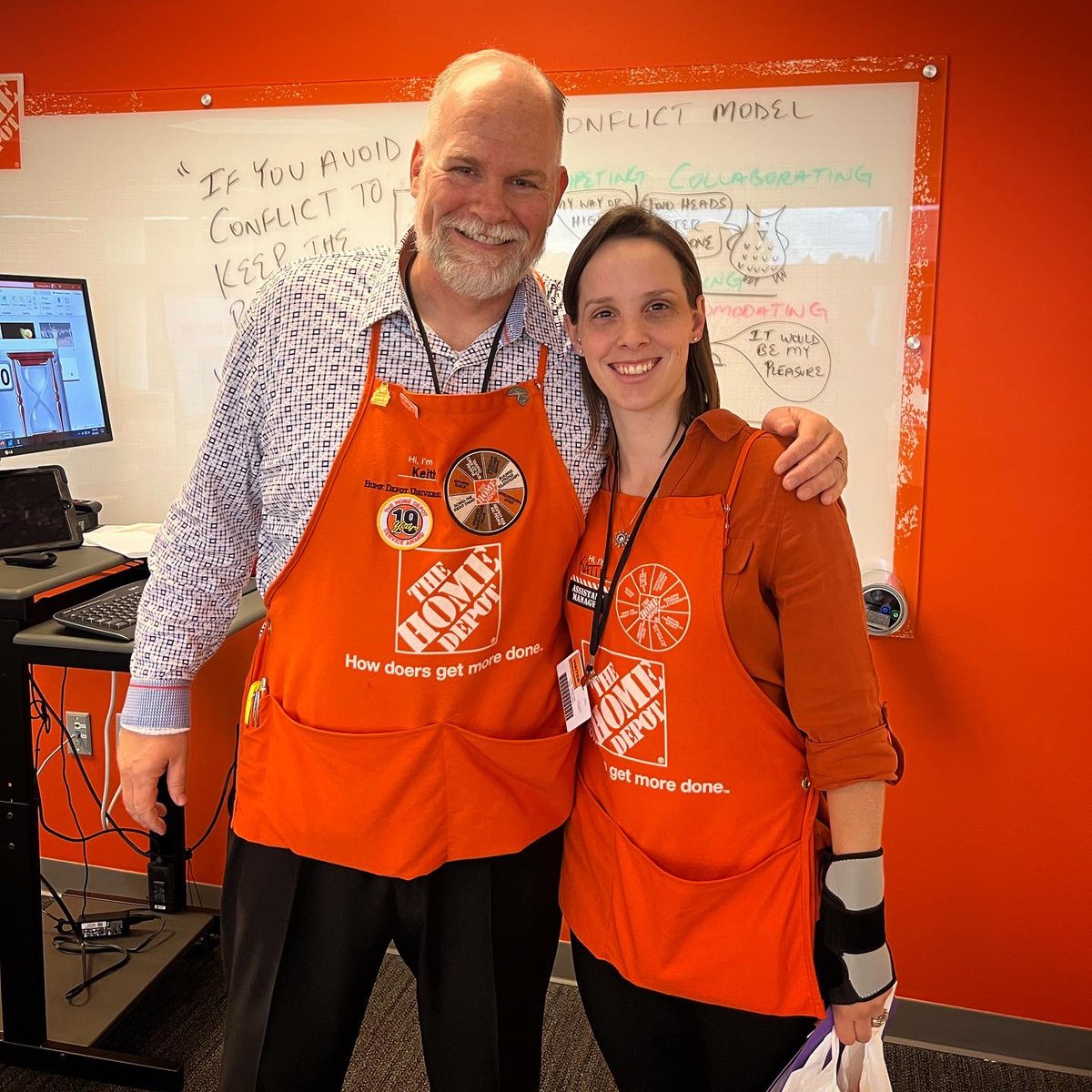 These trainers that taught our classes were incredible and inspirational! So proud to be Orange blooded, and to see the impact that Our Company has on everyday lives especially the focus and investment they have on their people! We are One Home Depot!