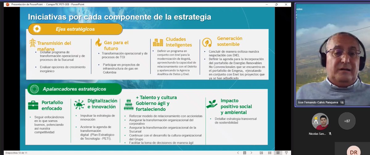ConsejeriaTIC's tweet photo. Hoy, en nuestro #ComparTIC, José Fernando Galvis, gerente de tecnología de @GrupoEnergiaBog compartió la experiencia de la entidad en:
✅ Seguridad digital
✅ Internet de las cosas
✅ Soluciones Cloud y más. https://t.co/zqI7NE9SBp