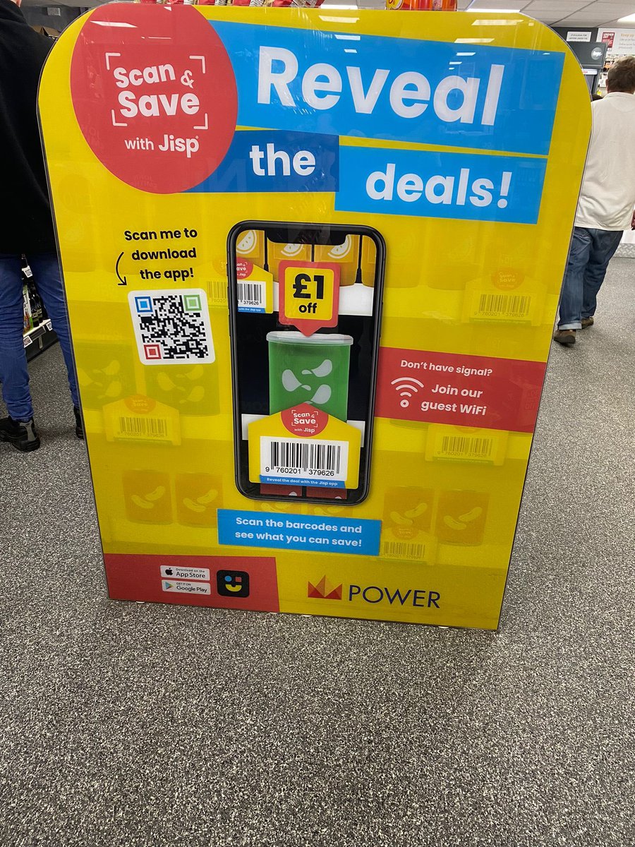 gregdeacon's tweet image. The latest @NisaRetail partner getting @jispapp ready. Loving the boards and ESELs (pic courtesy of @jonathanrons 👏)

Helping shoppers save 
Supporting independent retailers 
Working in collaboration with brand partners  

#ScanandSave #Jispapp #JispMedia #RevealTheDeal