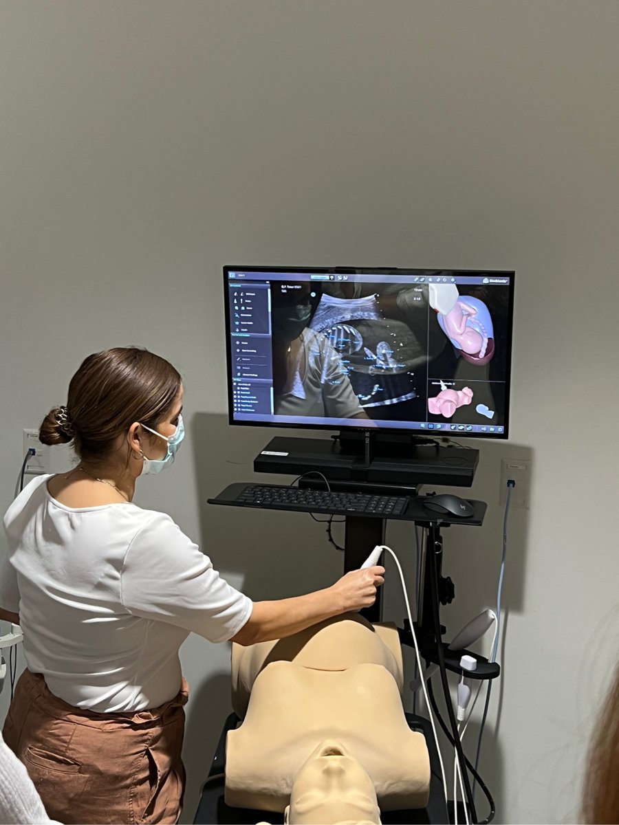 DISDBiomed's tweet photo. Our teachers first experience at the UTSW Sim Center. Setting Goals and aligning our goal to the districts essentials in a biomedical environment is priceless. https://t.co/jfsiKjPPhY