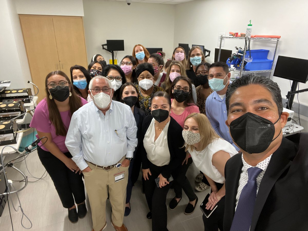 DISDBiomed's tweet photo. Our teachers first experience at the UTSW Sim Center. Setting Goals and aligning our goal to the districts essentials in a biomedical environment is priceless. https://t.co/jfsiKjPPhY