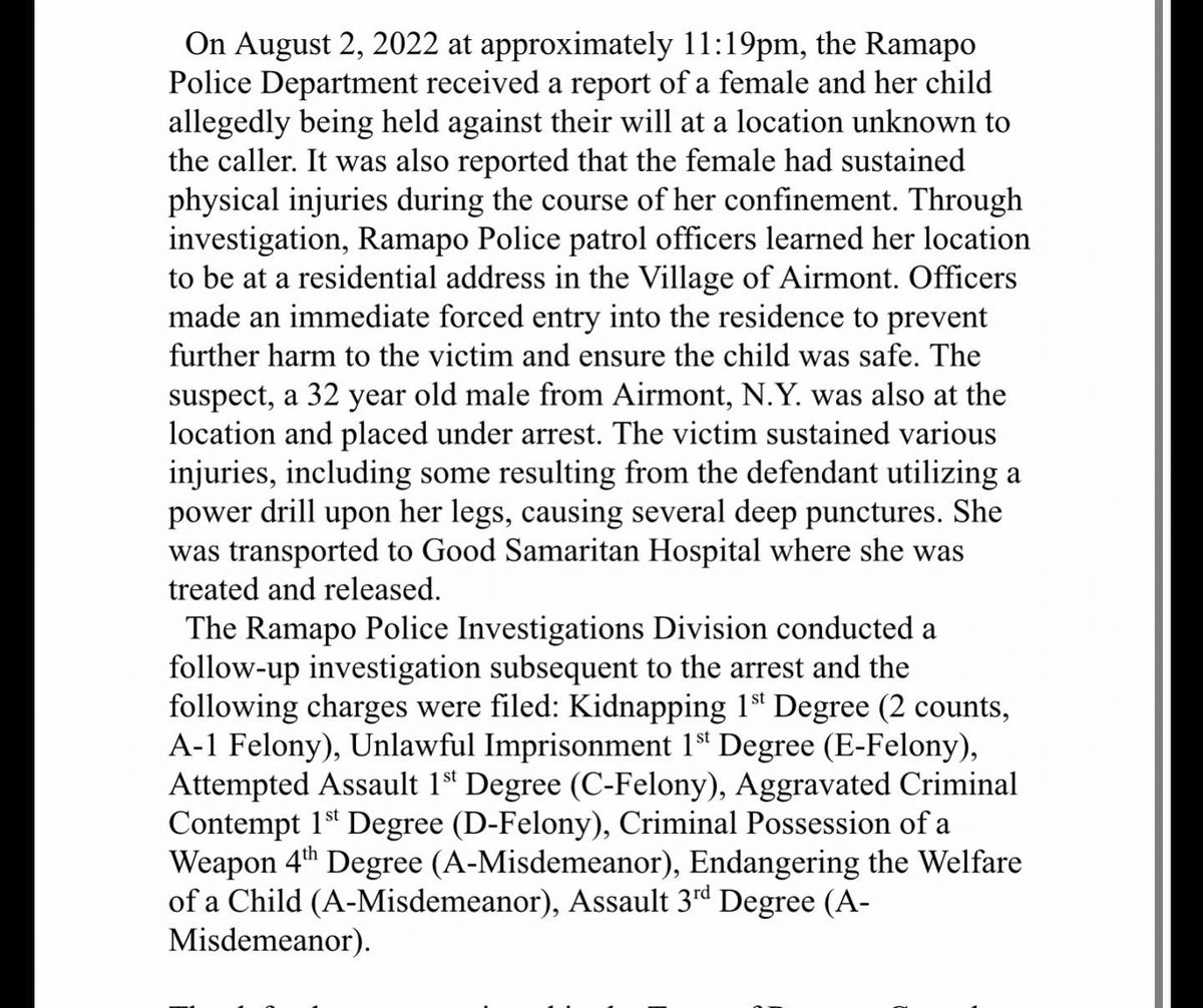 Ramapo_PD's tweet image. If you are a victim, help is available. The Center for Safety &amp;amp; Change @CSC_Liberate provides life-saving service to victims and survivors of domestic violence, sexual assault, human trafficking and other crimes. #stopdomesticviolence