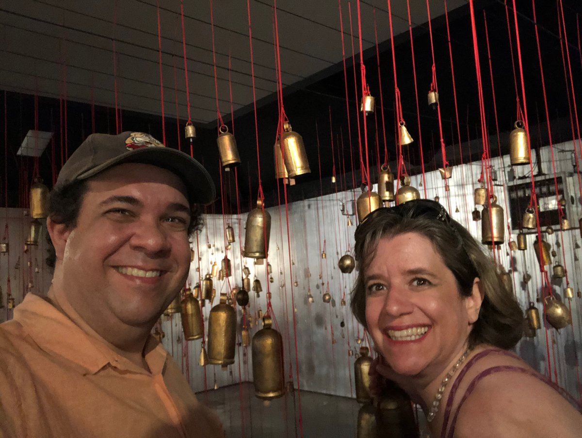 nikjacobs22's tweet photo. My birthday outing yesterday with hubby @NathanInzerillo.  More pics to come in regard to this awesome interactive art exhibit @DescansoGardens.

#OneYearYounger #AugustRules #LeoontheLoose https://t.co/1KaR5fR8JH