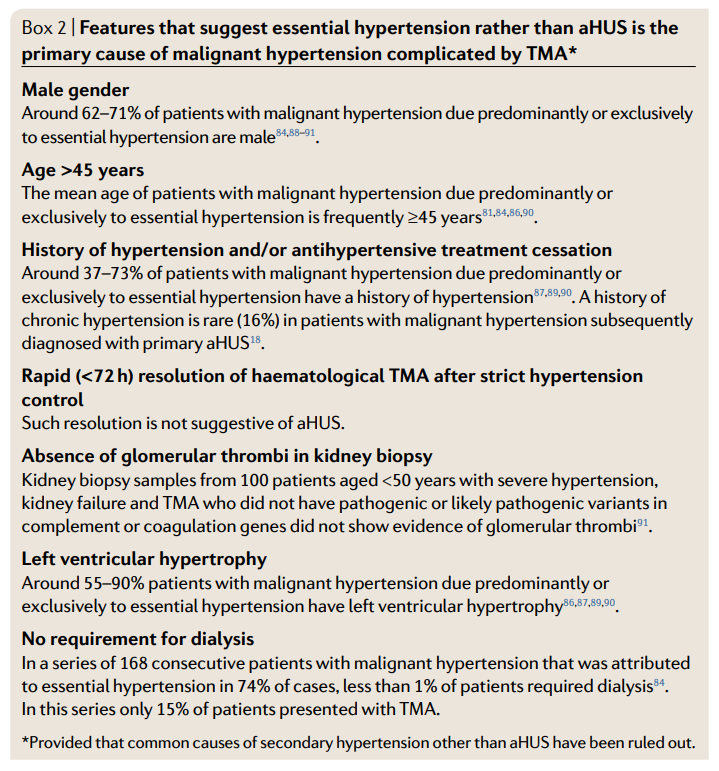 Malignant Hypertension Kidney