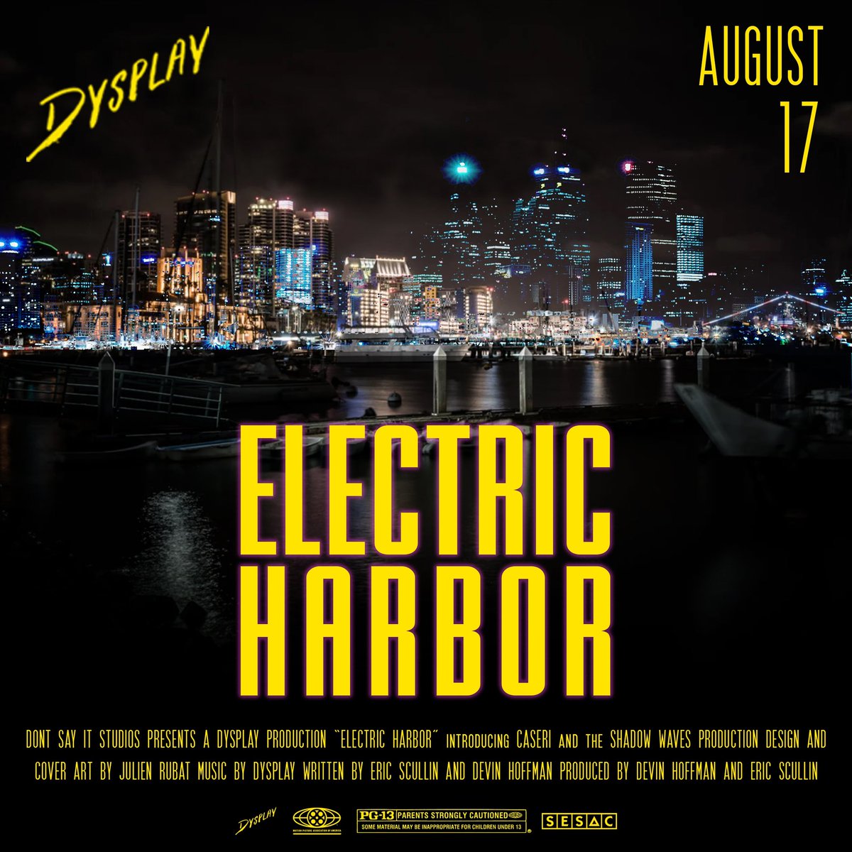 Welcome to “Electric Harbor” August 17. Presave on Spotify and tix to <a href="/theTroubadour/">Troubadour</a> August 20 in link above.