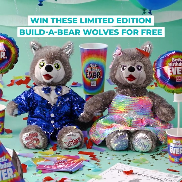 Great Wolf Lodge on Twitter "🎉GIVEAWAY ALERT🎉 Follow buildabear and