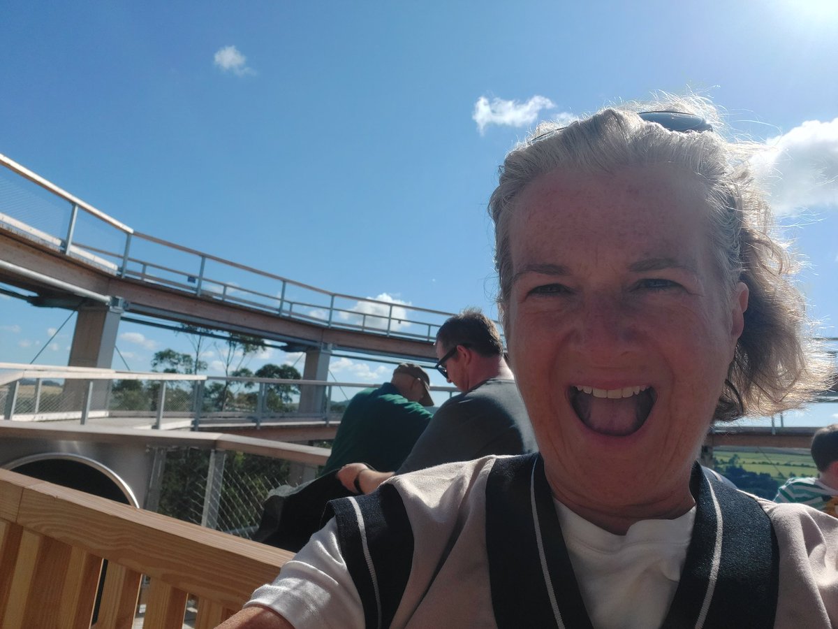 BridgetteBrew's tweet photo. I did it!! Walk up 100 feet, above the tree tops & then take 15 seconds to slide down!!! Exhilarating. #keepdiscovering @coilltenews @visitwicklow
#beyondthetrees @AvondaleBeyond https://t.co/lFDPbEXga3