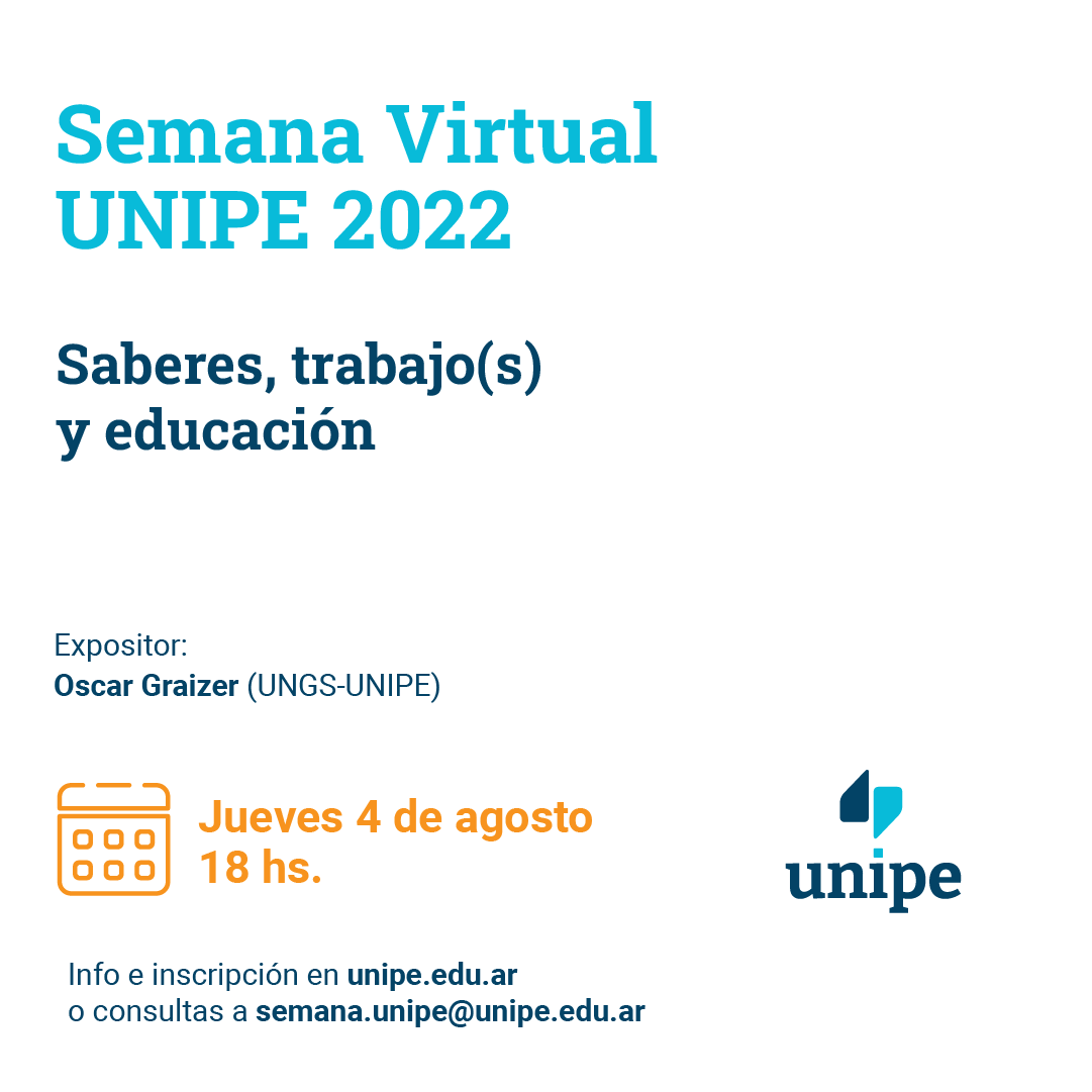 unipe_ar's tweet photo. Día 4‼️ 
#SemanaVirtual UNIPE 2022. Edición invierno ❄️

📆 4/08 ⏰17.00 18:00 y 19:00 hs. 

Te acercamos las actividades que completan el cuarto día de la Semana Virtual #UNIPE 👇

☑️ #FormaciónDocente
☑️ #Educación y #Gremios  
☑️ #Historia   
☑️ #CienciasNaturales https://t.co/OAaBVimEMi