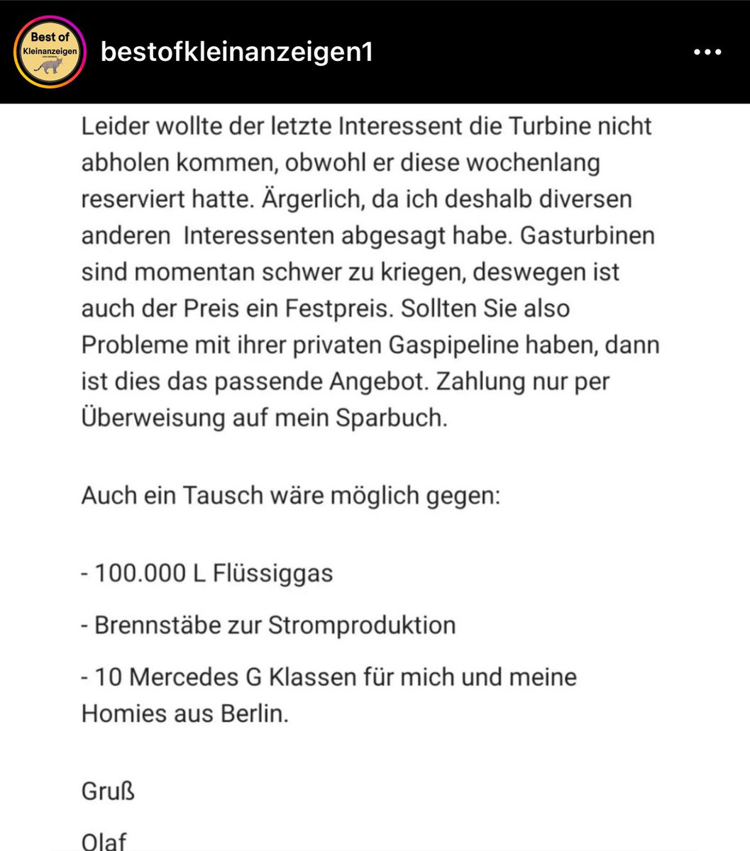 Na na na… <a href="/Siemens_Energy/">Siemens Energy</a> und nicht  Siemens - so viel Zeit muss sein! 👆🏻Via <a href="/eBay_KA/">der alte Kleinanzeigen Account</a>