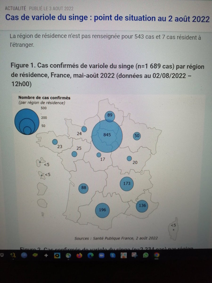 Premier cas de monkey pox diagnostiqué sur Langon, qui va venir s'ajouter à la liste nationale. Dernier point de santé publique France en date du 2 août. <a href="/GirardDavid88/">David Girard</a> <a href="/charles_cazanav/">Charles.Cazanave</a>