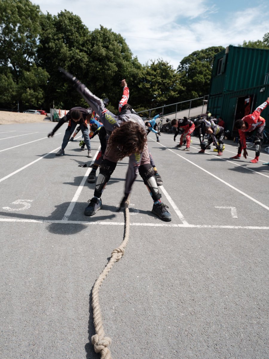 Working the kids at peckham bmx