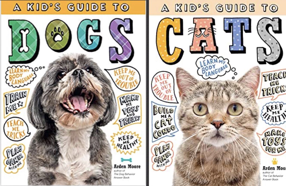 Popular pet expert <a href="/ArdenKnowsPets/">Arden Moore</a> brings her expertise and years of sharing her pet knowledge to these kid-geared guides - the perfect resources for getting kids to take more responsibility -- and have more fun w/pets fidofriendly.com/blog/popular-p…
