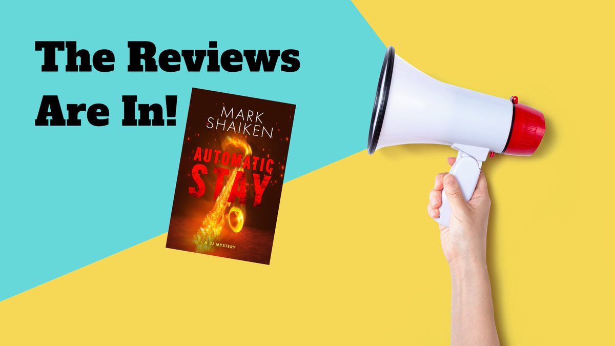 Over the past few weeks, I made a few updates to my site, including a new reviews page for “Automatic Stay.” I am thankful for past &amp; current readers of my books. I invite you to read what people are saying about my latest book. bit.ly/3Q0sHLb    
#BookReview #Thankful