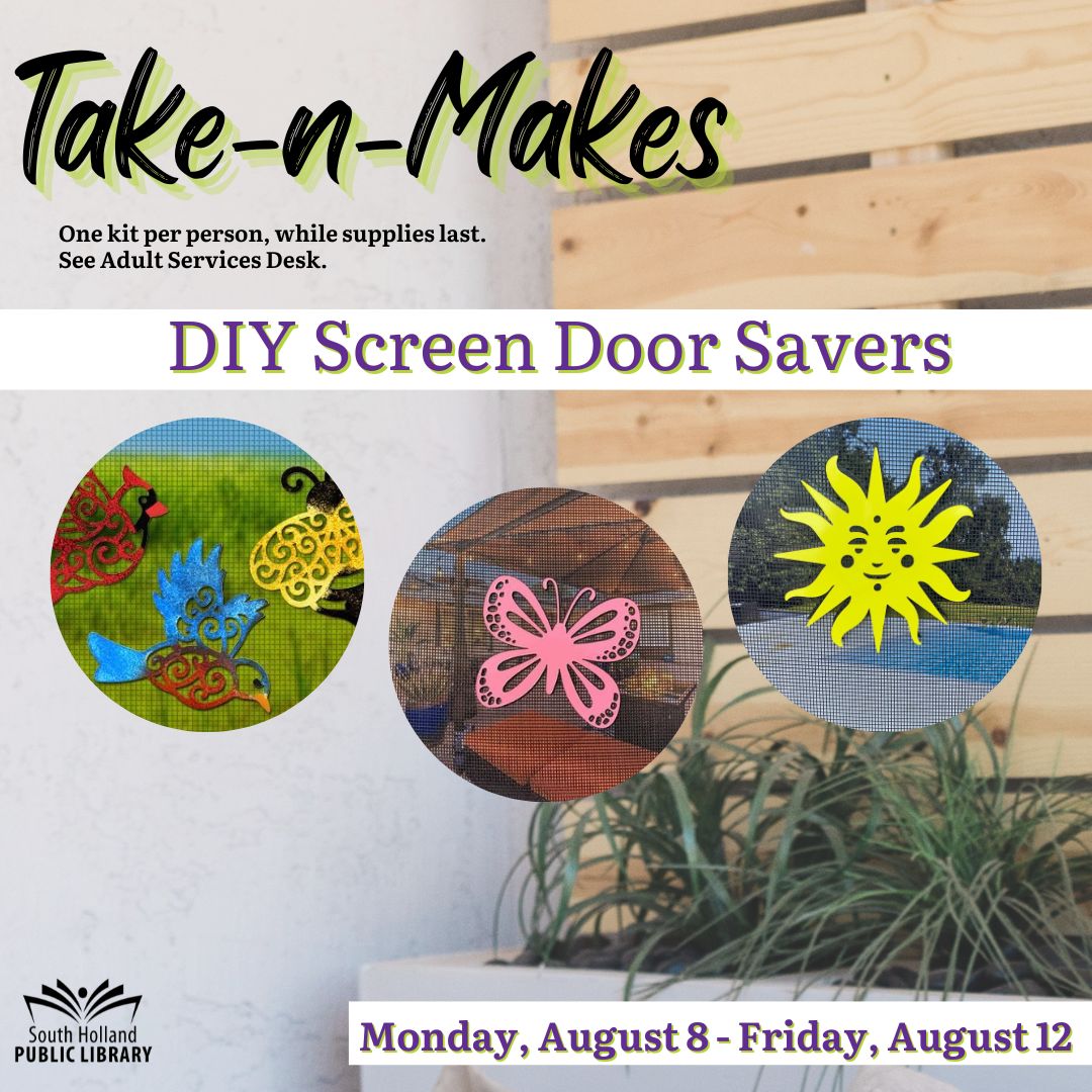 Pick up this week's project! #SHPL #DIY #crafts #SouthHolland