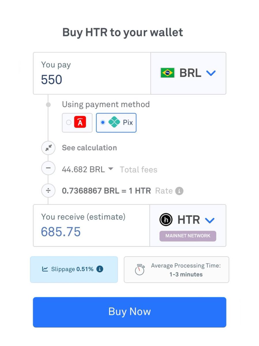 HathorNetwork's tweet photo. We have a new payment method available for our community in Brazil, you can now buy $HTR with Pix! 📲 🇧🇷

Purchase here: https://t.co/MTnndXPSf5
Powered by @transak

#BlockchainMadeEasy #Pix https://t.co/I60oevChfm