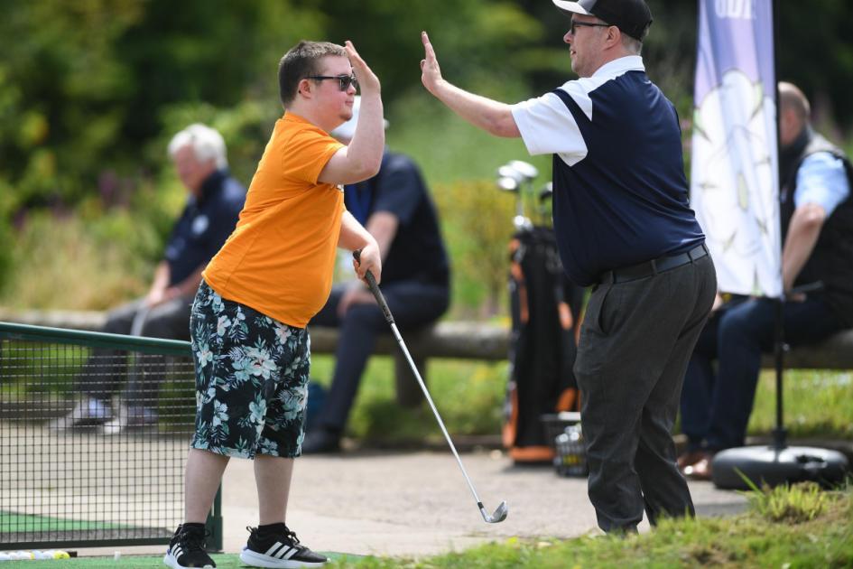 Last Wednesday saw the Disabled Golf Association host their first golf open taster session at Calverley Golf Club. It was to invite disabled people to come and try it out read more in the T&amp;A online article - buff.ly/3PZpTxD #golf #disabledgolf #nolimits #playgolf