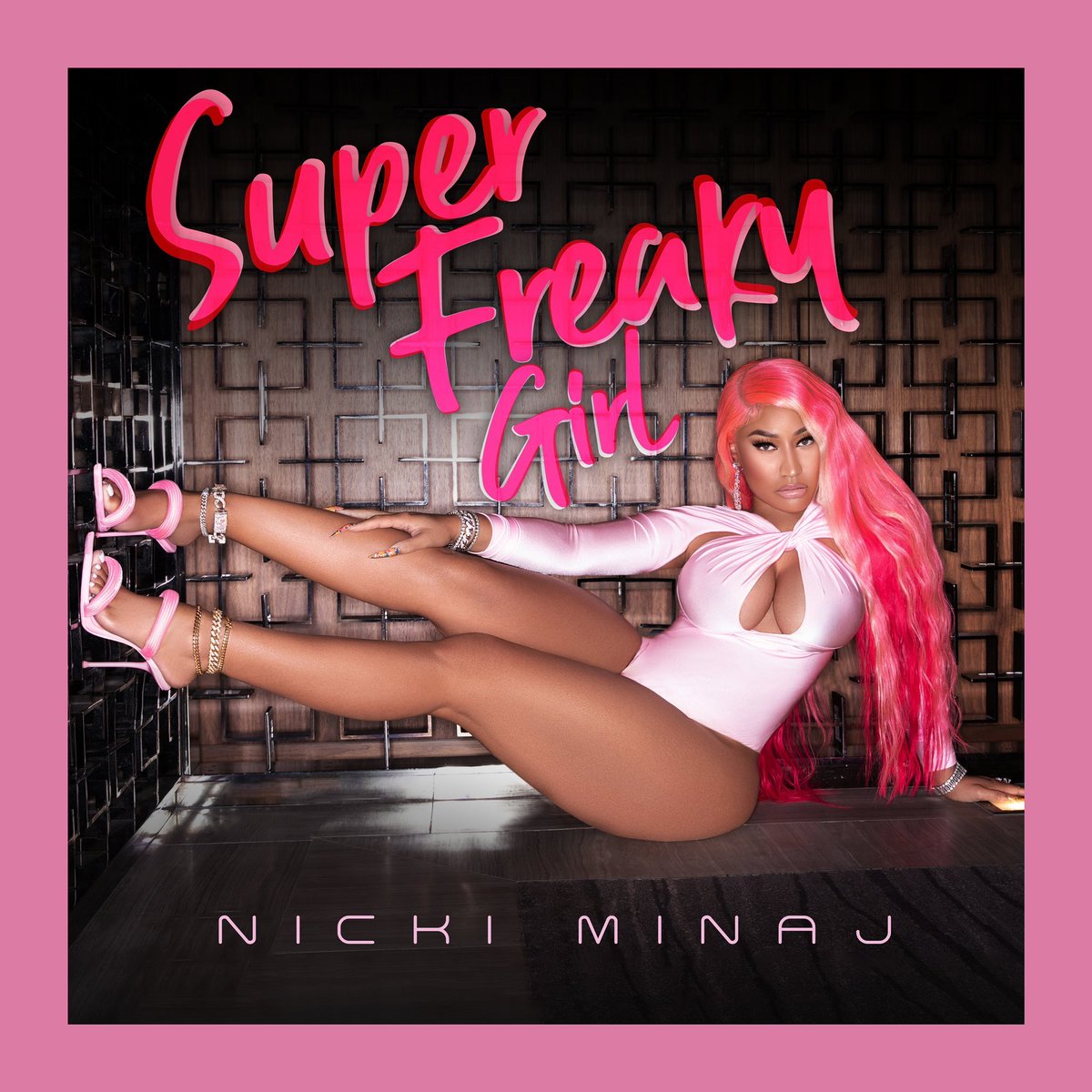 Female Universe (@femaleuniverse) on Twitter photo 🚨 | Nicki Minaj (<a href="/NICKIMINAJ/">Nicki Minaj</a>) has unveiled the cover art for her highly anticipated lead single ‘Super Freaky Girl’ releasing 8/12 🎀 🚨 | Nicki Minaj (<a href="/NICKIMINAJ/">Nicki Minaj</a>) has unveiled the cover art for her highly anticipated lead single ‘Super Freaky Girl’ releasing 8/12 🎀