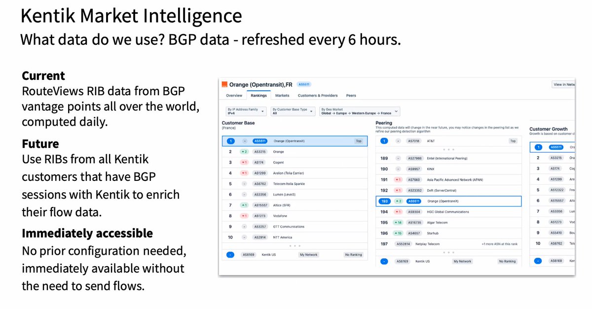 davidsamuelps's tweet image. What does @kentikinc use for BGP data? #NFDSP2 

This is not a tool for operations, but for strategic choices (it takes a while to update!).