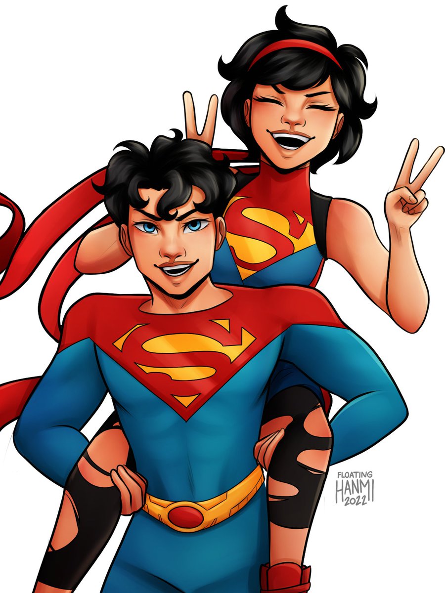 talia, damian, jon and laurel - the SUPERKIDS❤️

#supersons #teenjustice #dccomics #fanart