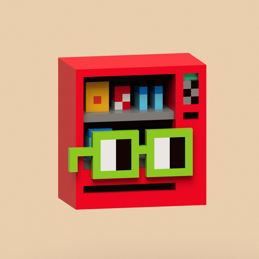 Up next, Vending Machine Noun x Nounverter 🧱