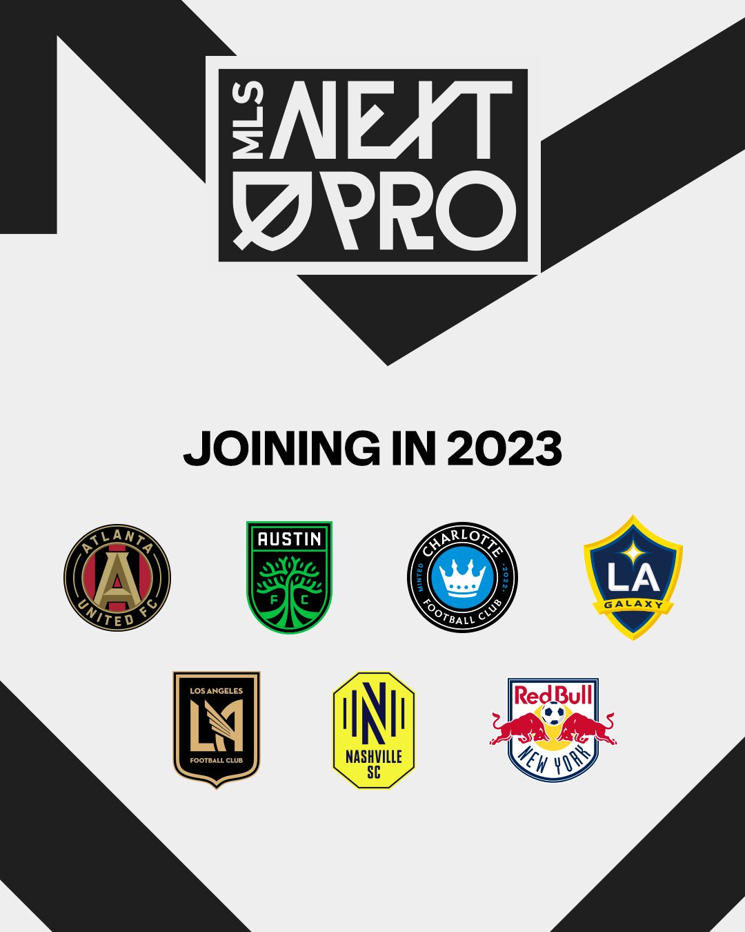 MLS NEXT Pro on Twitter in 2023! Seven more clubs will debut