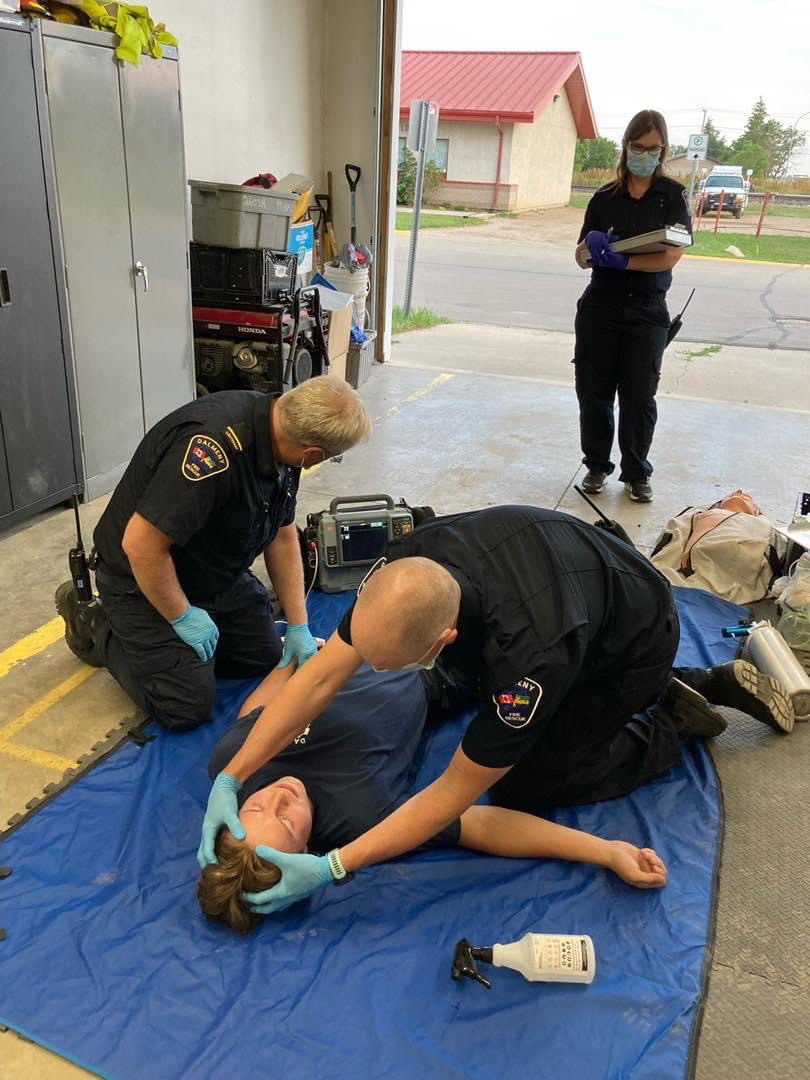 Last night we were brushing up on our patient assessment skills, &amp; ensuring our medical members are comfortable using our newest piece of equipment, the LIFEPAK 15. Proceeds from your 50/50 ticket purchase go towards training equipment! Thank you!
safc5050.com/5