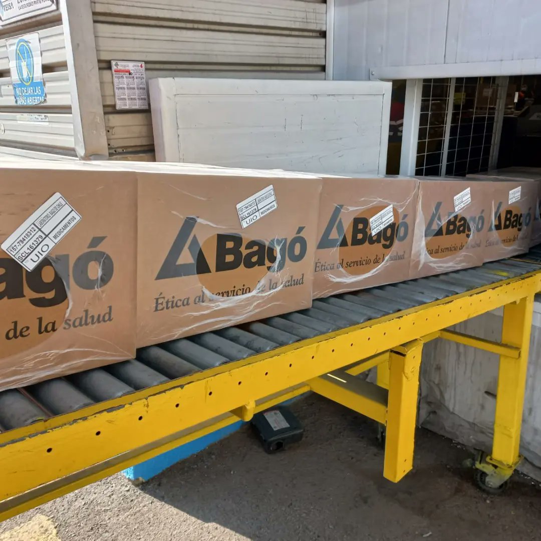 Controlc_chile's tweet image. Estamos muy felices de poder ayudar en la logística de medicamentos para uso humano de nuestro cliente Laboratorios Bago, embarque destino Quito, Ecuador ✈️ 🌎 #medicina #medicamentos #chile🇨🇱 #quito #EXPORTACION #Ecuador #Logistica