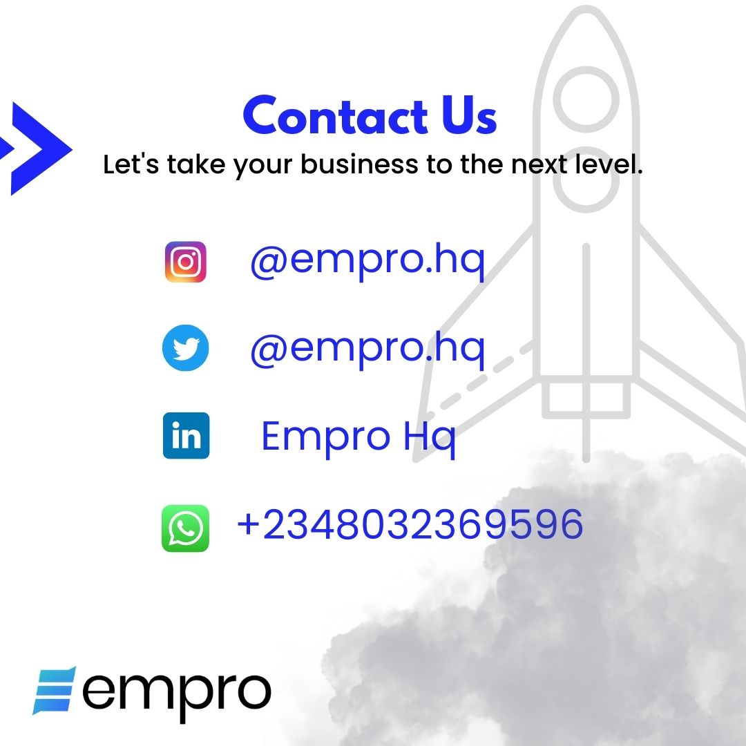empro_hq's tweet image. Level up!!☝️

Because your brand and business matter to us. You know it&apos;s about time you took that brand seriously but yet to do so for several reasons. 

No more excuses. Take advantage of our robust service offering to give your business the required facelift

Let&apos;s get it!