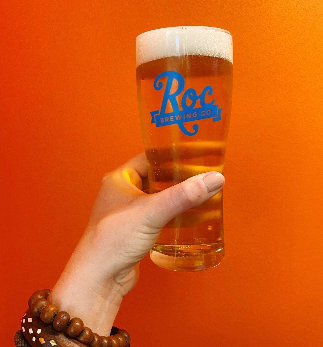 RocBrewingCo's tweet photo. Orange you glad you decided to leave work early for a beer today? 🍺😉🧡

Swing by for a brew and a bite to eat on this thirsty Thursday! #Brewery #Beer #CraftBeer #DrinkLocal #Lager #VisitRoc #BeerLovers #RocBeer #RocBrewingCo #Roc #RochesterNy https://t.co/eINje7W57M