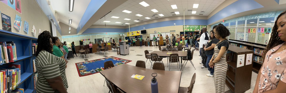 <a href="/MGE_Gators/">Mission Glen Elementary</a> leaders opened the year with a powerful community circle taking time to reflect and process. We love you <a href="/jakeanichols/">Dr. Jacob Nichols</a>! <a href="/FortBendISD/">Fort Bend ISD</a> #leadwithheart